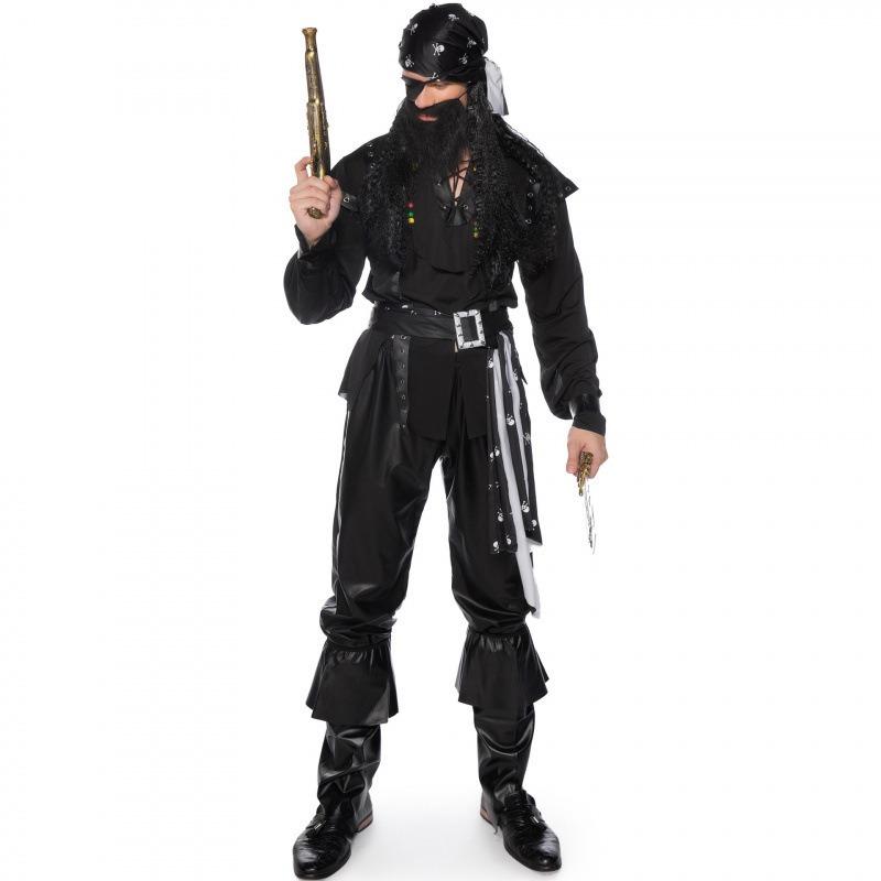 Plus Size, Men's, Pirate Dress, Halloween Costume, Cosplay, Male Thief Dress