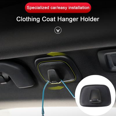 Slot Position Reinforcement Roof Coat Hook Anti-break Strong Bearing Capacity Car Interior Hanger Hook for Volvo XC60 XC90 S90 V90 XC40