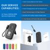 High-quality Desk 3 in 1 Wireless Charger With Lamp Organizer Alarm Clock Fast Charging Station Wireless  Charger