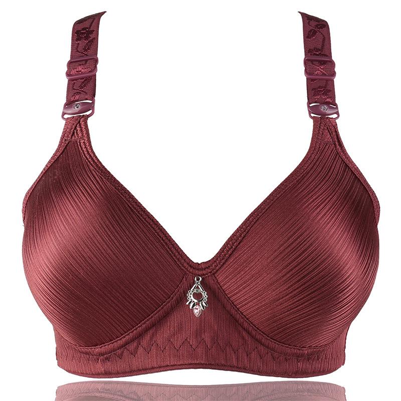 Damen Große BHs Push Up Eis Seide Nahtlos Oberteil Bralette Spitze Ohne Bügel Sommer BHs Übergröße Top Lingerie Unterwäsche