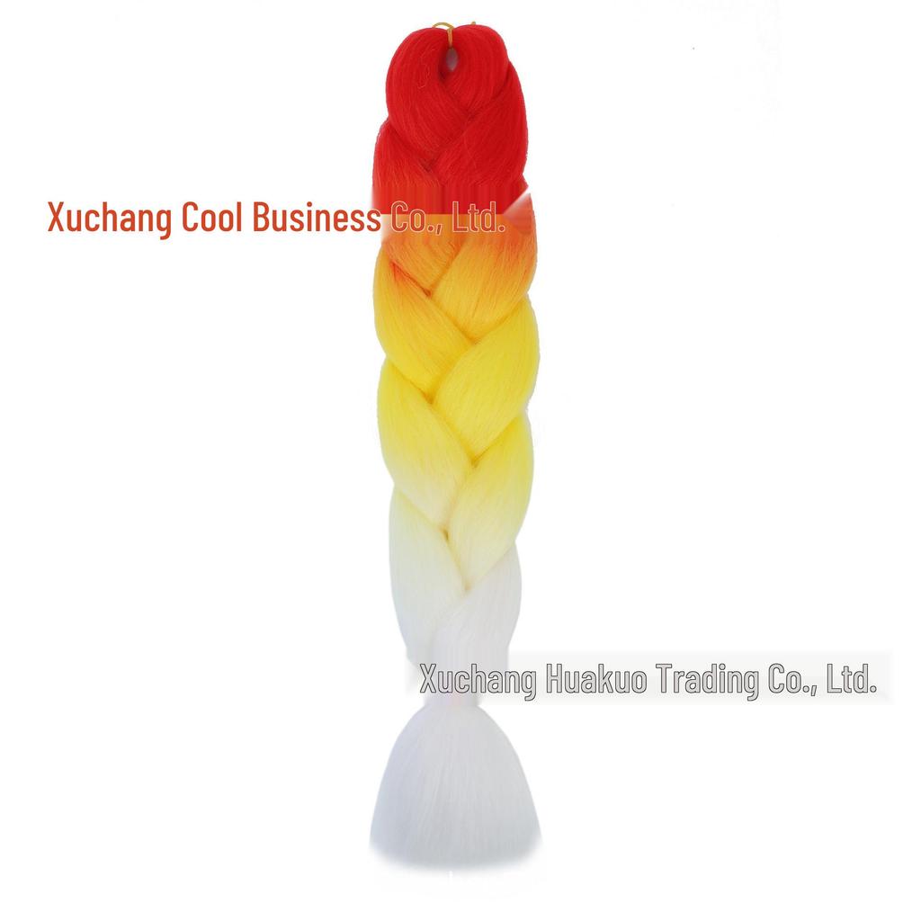 Three, Four, Five-Color Gradient High-Temp Fiber Jumbo Braid Material