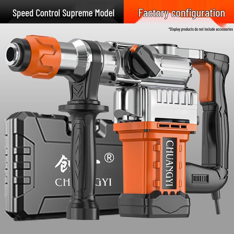 Chuangyi High-Power Multifunctional Electric Hammer and Impact Drill for Wood and Concrete Drilling