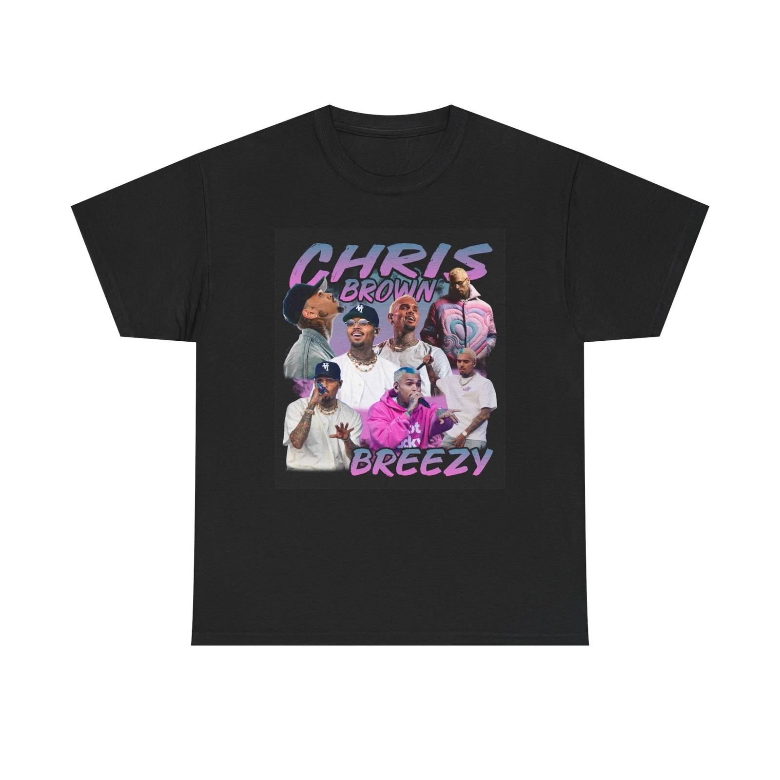 Men s and Women s T-shirts Chris Brown Graphic L