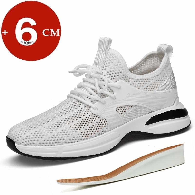 Summer Sports Inner Heightening Shoes Sneakers Men Elevator Shoes Height Increasing Shoes for Man Insoles 6CM Hidden Heels