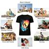 Warm Mother Child Lantern Print Loving Parent-child Outfit Pure Cotton T-shirt