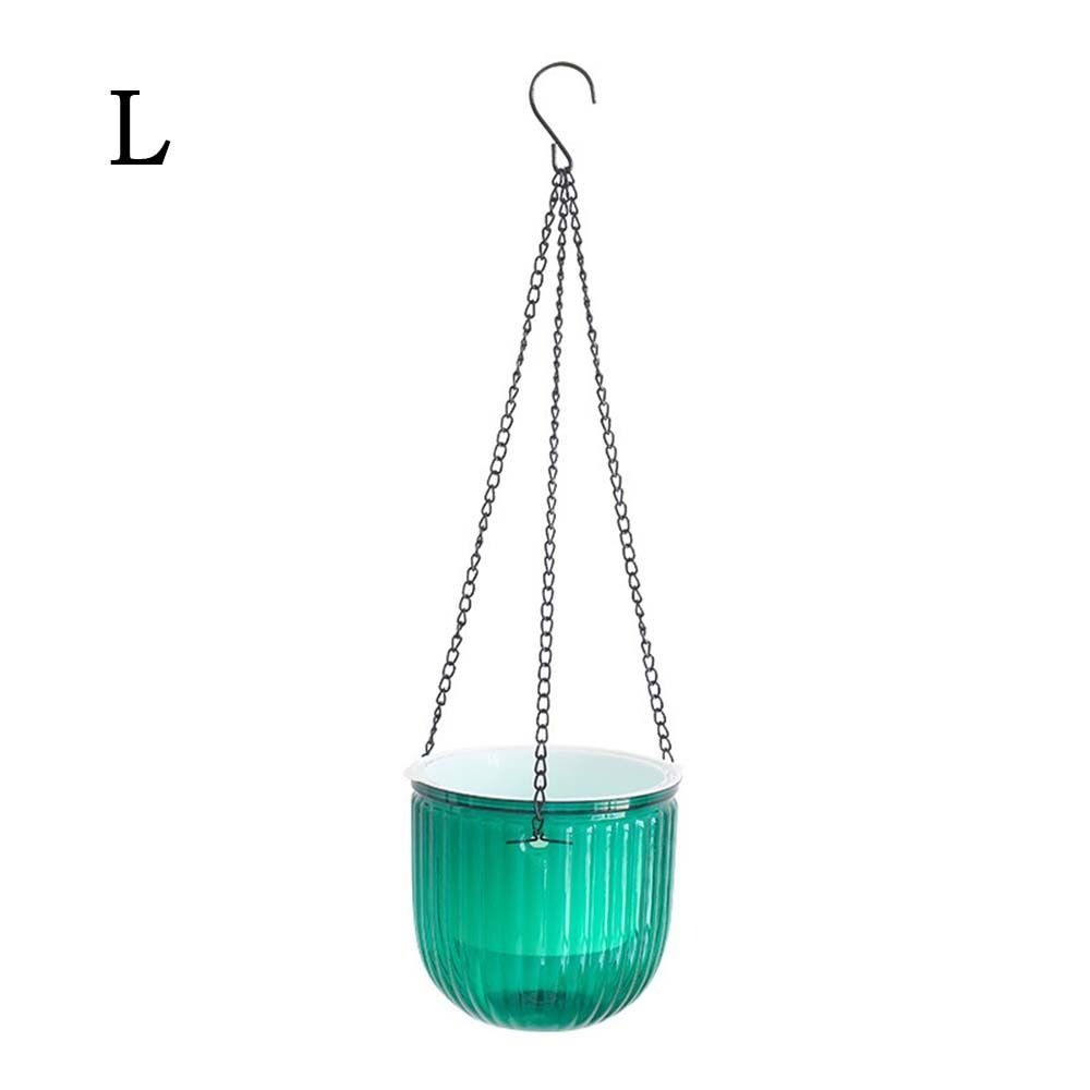 Plants Pot Flower Pot Hanging Basket Hanging Pot Thickened Vase Green Pineapple