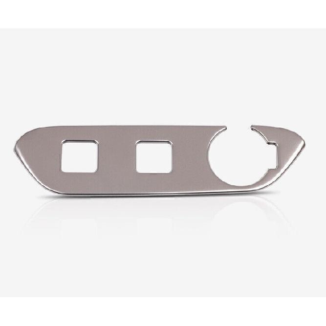 For Hyundai Elantra 2021-2024 Silver Steel Front USB Socket Switch Cover Trim