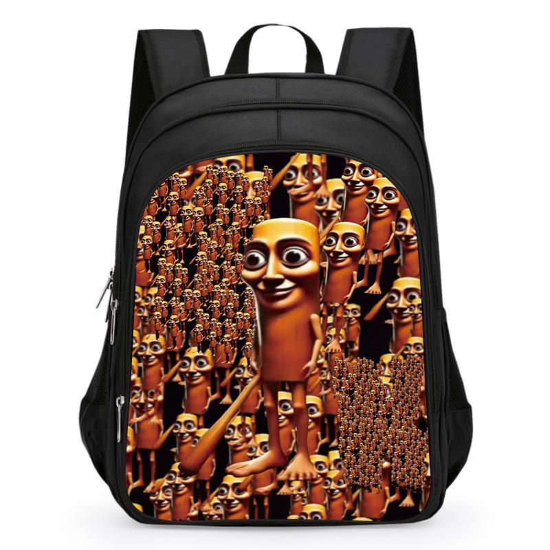 Drewniany Patyczak Plecak AI dla Chłopców, Klasy 1-3