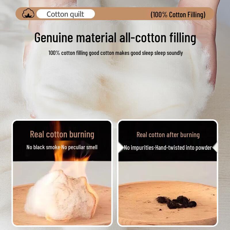 MUJI Xinjiang Cotton Quilt - 100% Cotton Antibacterial Winter Duvet