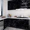 HDHome Black Marble Wallpaper Self-Adhesive Wallcoverings Waterproof Vinyl Peel and Stick Wallpaper  for Home Bedroom Wall Decor