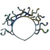 Colored Halloween headband Greek Mythology Cosplay Prop New Snake Hair Hoop  Party Supplies