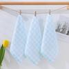 100% Cotton Baby Hand Towel, 25x25cm, Kindergarten Hook Square, Absorbent Single Yarn.