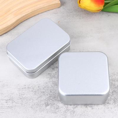 Quadratische Aluminium Seifenschale Seifendose mit Deckel Aluminium Seifenhalter Reiseseife Reiseseifenablage Behälter für Geschirr Zuhause Badezimmer