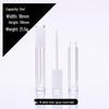 In Stock: 5ml Round Transparent Lip Gloss Tube, Spray Inner, Lip Glaze Empty Bottle, Lipstick Tube