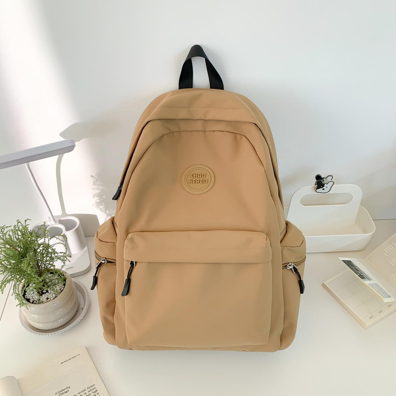 

Minimalist Japanese Backpack: Lightweight, Cross-Border Travel Schoolbag for College and Junior High Students, Women s Commute.