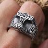 Viking Signet Ring Thor's Hammer Mjolnir 147