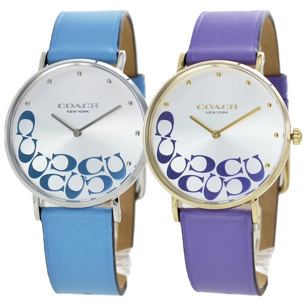 

Пара годинників Коробка для зберігання годинників Пара годинників Шкіряний годинник Charles Perry Light Blue Purple 1450413614504134 [Coach] Чоловічі Жіночі [Елемент]