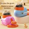 Cartoon Shape Interactive Dog Food Dispenser Anti-Slip Design Exercise Feeder Pets Intelligence Supplies Pink