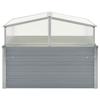 Serre - vidaXL - 42406 - Acier galvanisé - 100 x 100 x 85 cm - Couleur grise