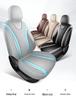 Jetta VS8 All-Season Perforated Leather Seat Cushions: Wear-Resistant, Comfortable Full Surround Universal Covers.