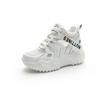 Thick-soled dad shoes for women 2025 spring and summer new mesh breathable sports and leisure little white sandals