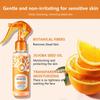Orange Exfoliating Spray-Transparent Gel Moisturizing-Smooth Hands And Feet, Refines Dull Skin For A Clearer Look-100ml