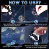 Clear Resin Windshield Repair Chip Kit, Car Crack Kit for Glass Repair, Automotive DIY Tool Small Chips Star Bullseye Do It Yourself Fix
