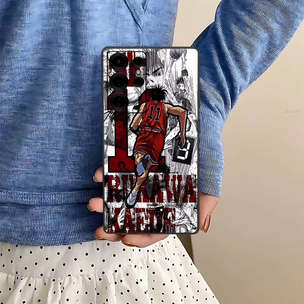 Slam Dunk Phone Case For Samsung S 24 Fe 25 Ultra Plus 20 Lite 21 30 22 23 24 22 Ultra 5G Fundas