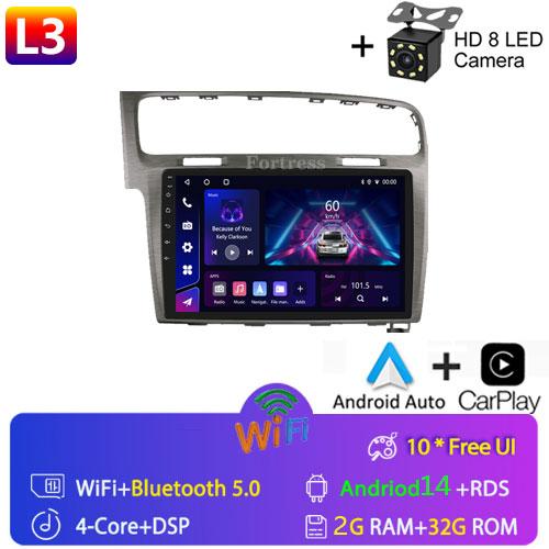 For Volkswagen VW Golf 7 2013 -2017 Android Autoradio Multimedia Video Player 4G DSP Carplay GPS Stereo Car Intelligent System
