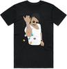 Crypto Salt Bae T Shirt Tee Funny Cryptocurrency Litecoin Doge