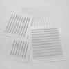 Louver Air Vent Grille Ventilation Cover Aluminum White Wall Grilles Duct  Heating Cooling & Vents Plate Insect Screen Cover