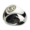 Kokopelli Ring 925 Silver fr0431 Size 17 [Figmart] [Silver Accessory]