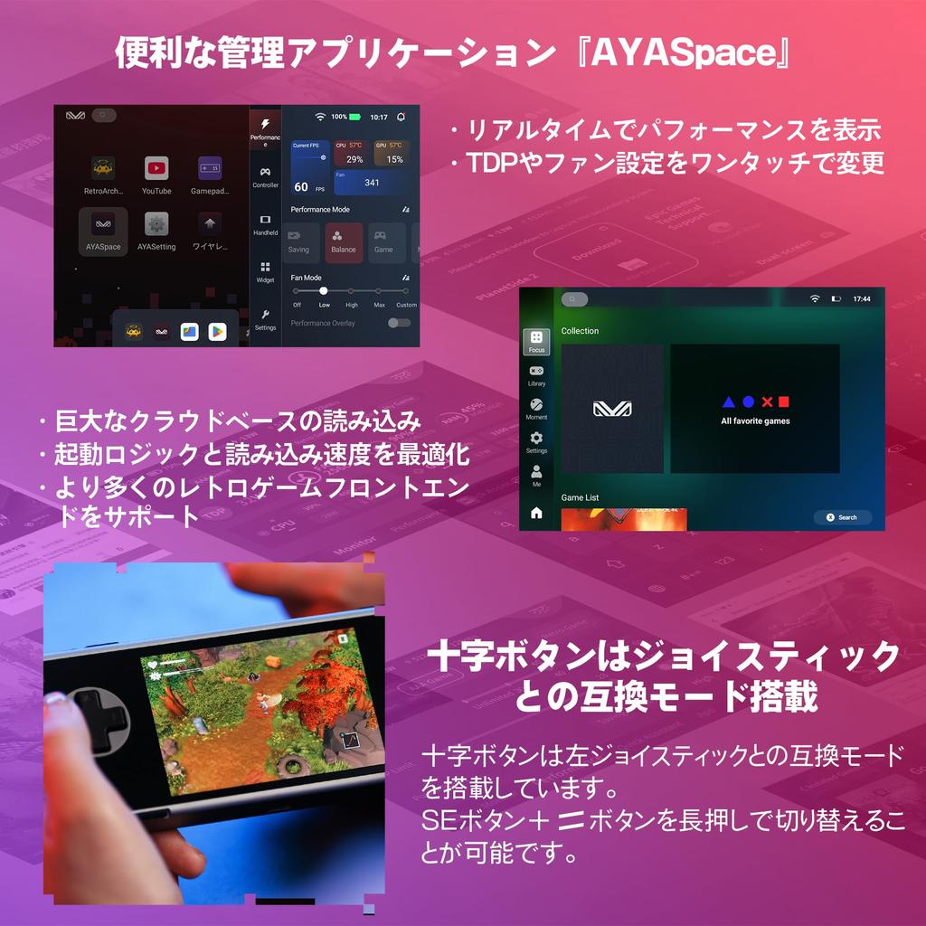 AYANEO Pocket Official Japanese Android Portable Gaming Device with Fingerprint MicroSD Card IPS Aspect 330 PPI Helio G99 Magic Micro, Version,