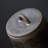 Ceramic Tea Caddy Sealed Jar Small Tea Box Portable Tea Can Storage Tank Candy Jars Food Container Tea Organizer Decorative Jar
