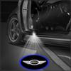 2 Stück Welcome LED-Licht Auto Türplakette Kabelloser HD-Projektor für MINI Cooper F54 F55 F56 R56 R60 Roadster Clubman Coupe