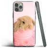 Süßes Baby Kaninchen Hase Silikon Hülle für Apple IPhone 18 12 Mini 11 Pro SE XS X XR Max 8 7 6S 6 Plus 5S