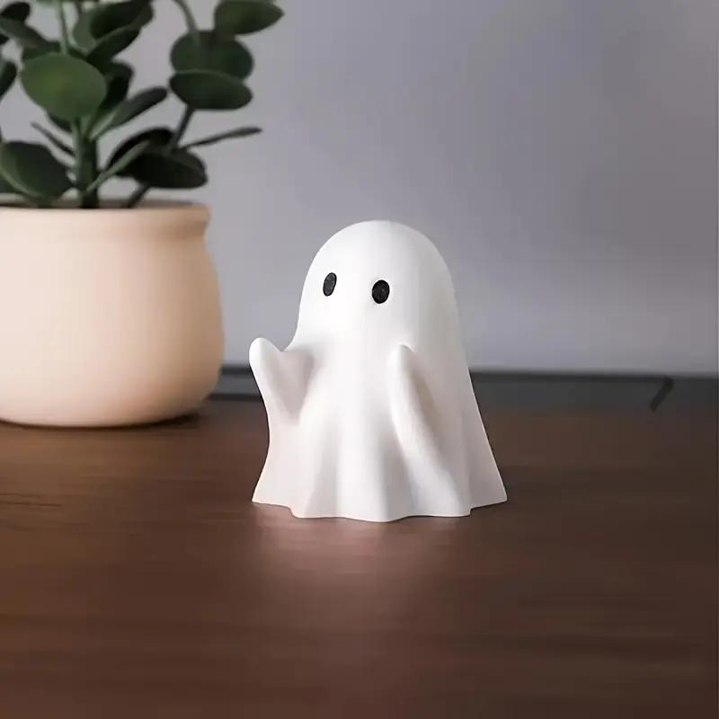 

Cute Ghost Pen Holder Table Storage Suitable for Office Home Halloween Decoration Creative Gifts Interesting Stationery Stand