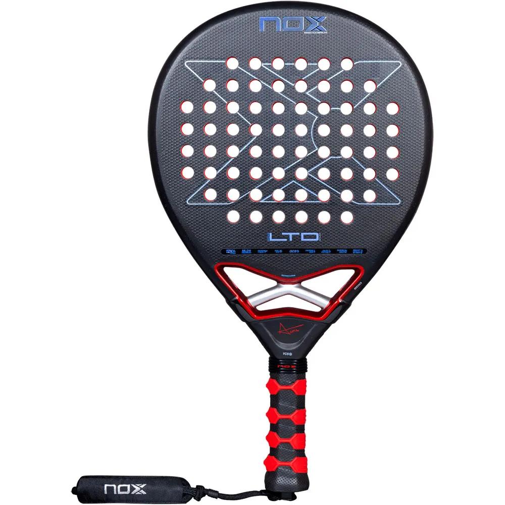 Nox at10 genius 12k extrem padel racket 100% carbon Silver