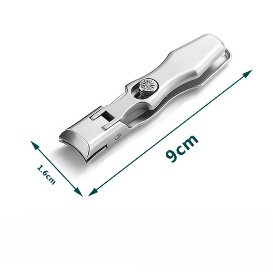 Stainless Steel Nail Clipper Splash-Proof Large Opening Nail Clipper Portable Dead Skin Removalnail Clipper Cuticle Trimmer