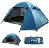 Shinhye 4-person Waterproof Blue Camping Tent