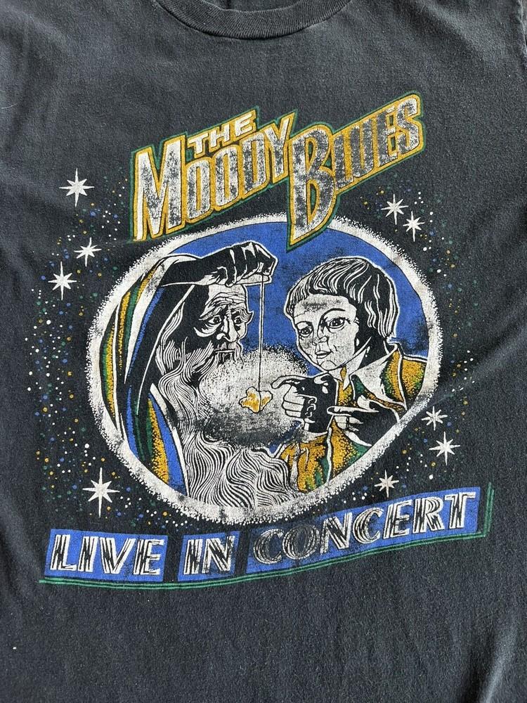 The Moody Blues Concer Short Sleeve Black Unisex S-5XL Unisex T-Shirt XXL