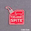 Red Fusible Patches Hiphop Iron On Thermoadhesive Patches For Clothes Cross Skull Embroidery Patches For Jacket Logo Applique