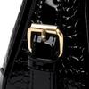 Crocodile pattern glossy shoulder bag women's messenger bag