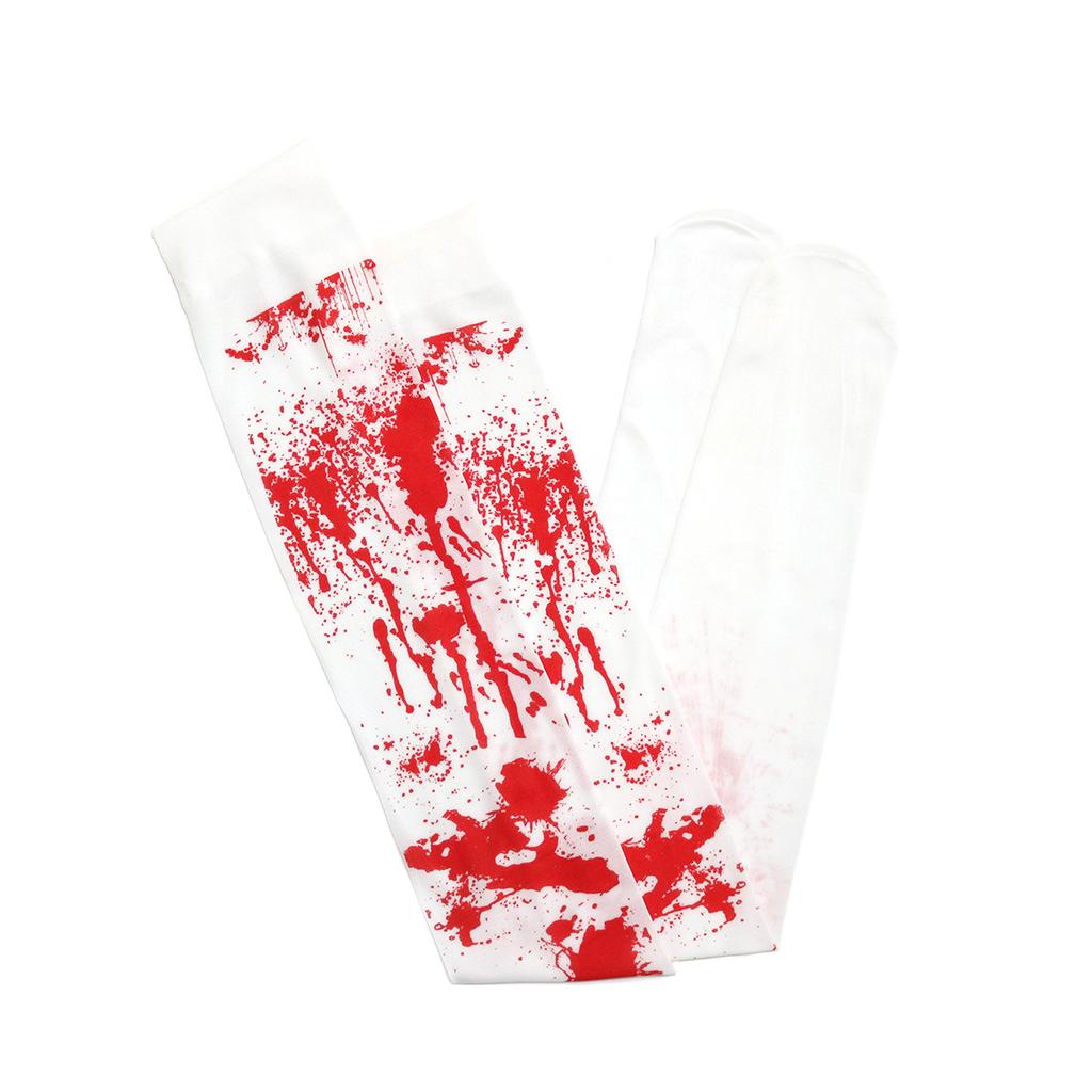 Halloween Haunted House Horror Party Decorations Blood Stained Gloves and Socks