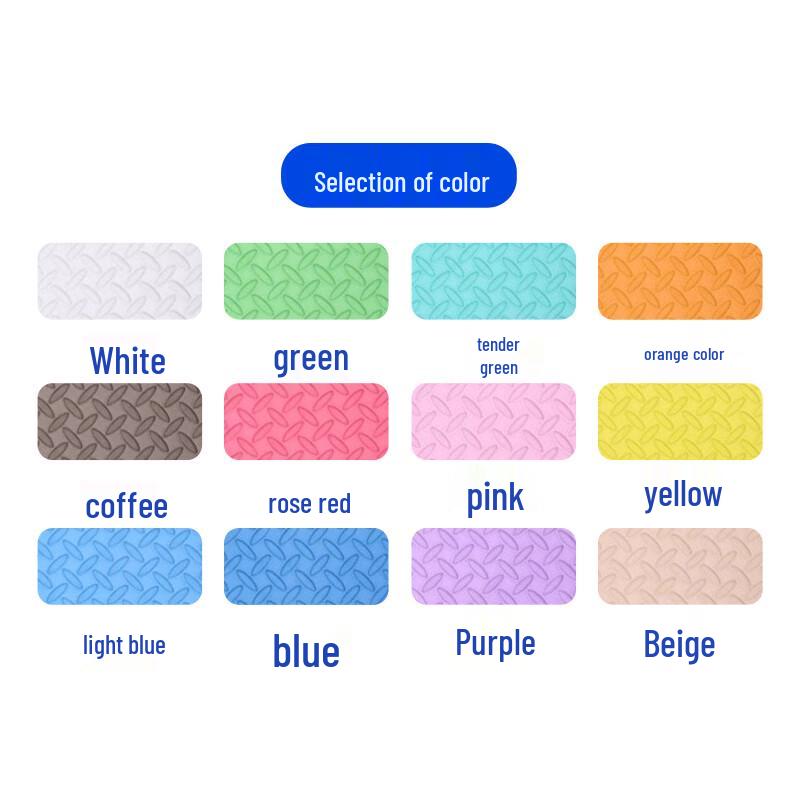 WU ER WU Therapeutic Foam Floor Mat