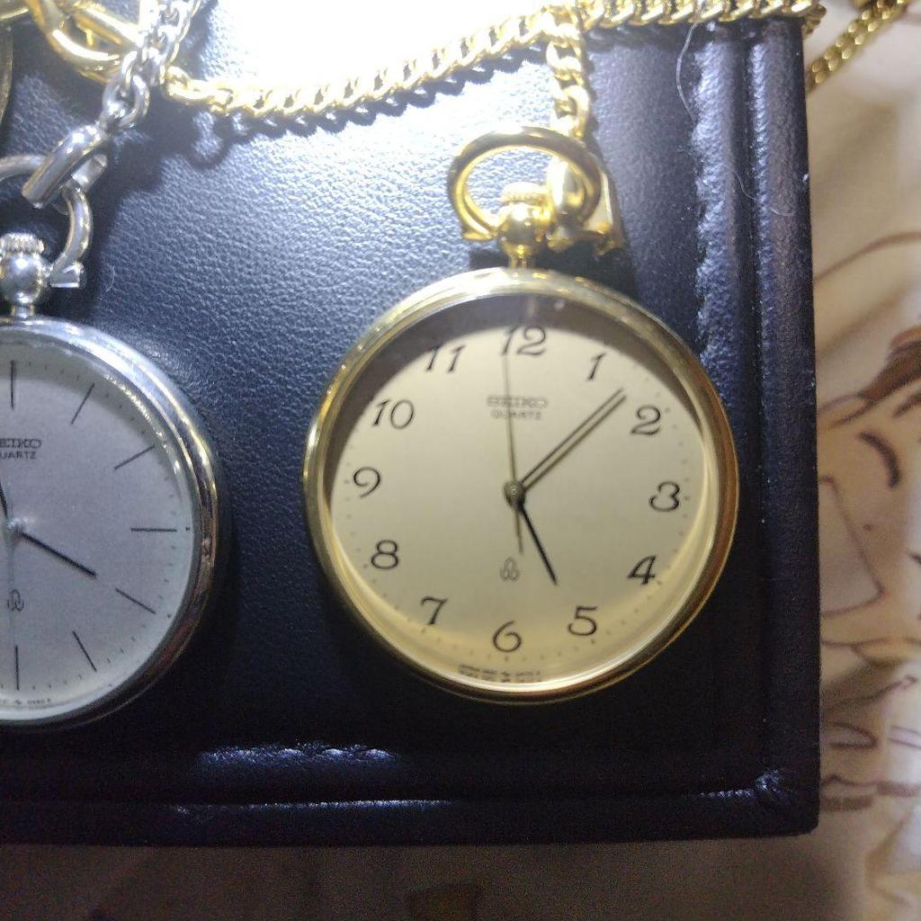 [USED] Three SEIKO pocket watches available until September 30th