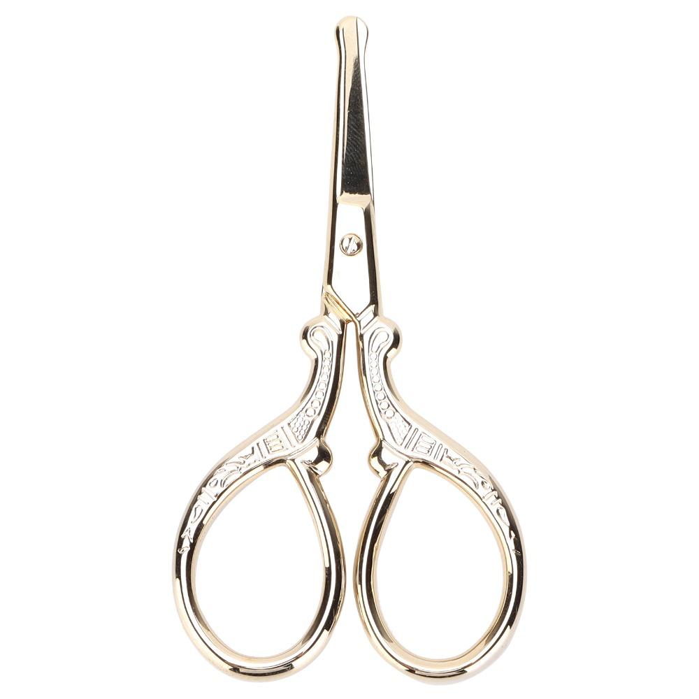Small Size Embroidery Scissors Stainless Steel Cross Stitch Scissors  For Sewing Crafts