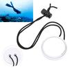 Diving Rearview Mirror 360 Degree   Rearview Mirror with Lanyard Diving Accessory