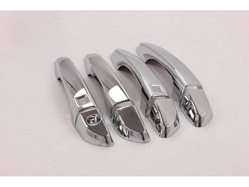 ABS Electroplated Door Handle Trim for 2019 Tucson - Decorative Car Door Modification
