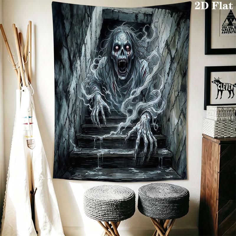 Horrible basement Wall Hanging Printed Fabric Blanket Decorative Tapestries for Bedroom Living Room Home Decor